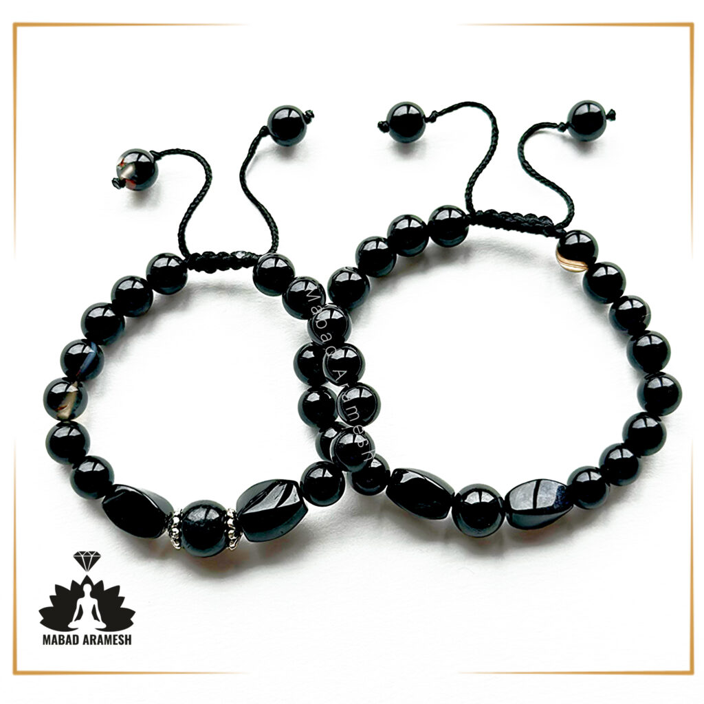 تورمالیت سیاه عقیق سیاه