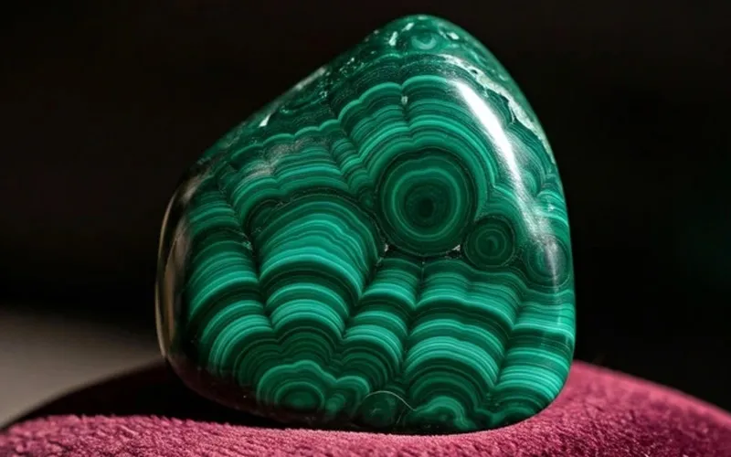 خواص سنگ مالاکیت: راهنمای جامع برای علاقه مندان به این سنگ 1 خواص سنگ مالاکیت: راهنمای جامع برای علاقه مندان به این سنگ