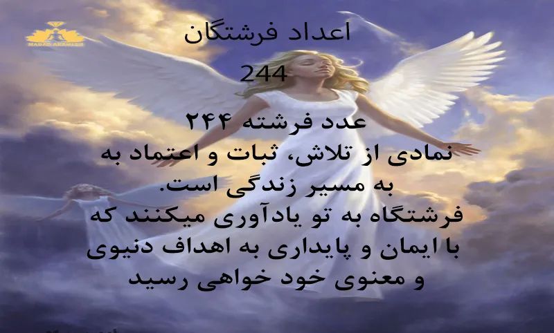 معنی عدد 244