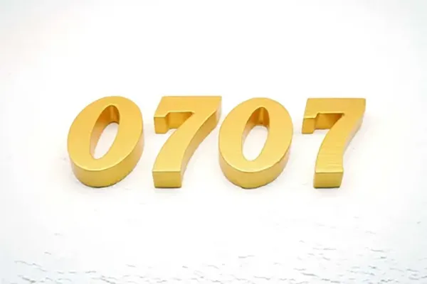 معنی عدد 0707