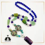 رنگبندی گردنبند فول انرژیک آرامش خوش شانسی محافظت تعادل