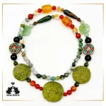 خرید گردنبند قدرتمند و جذاب ترکیبی شانس پول