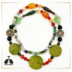 خرید گردنبند قدرتمند و جذاب ترکیبی شانس پول