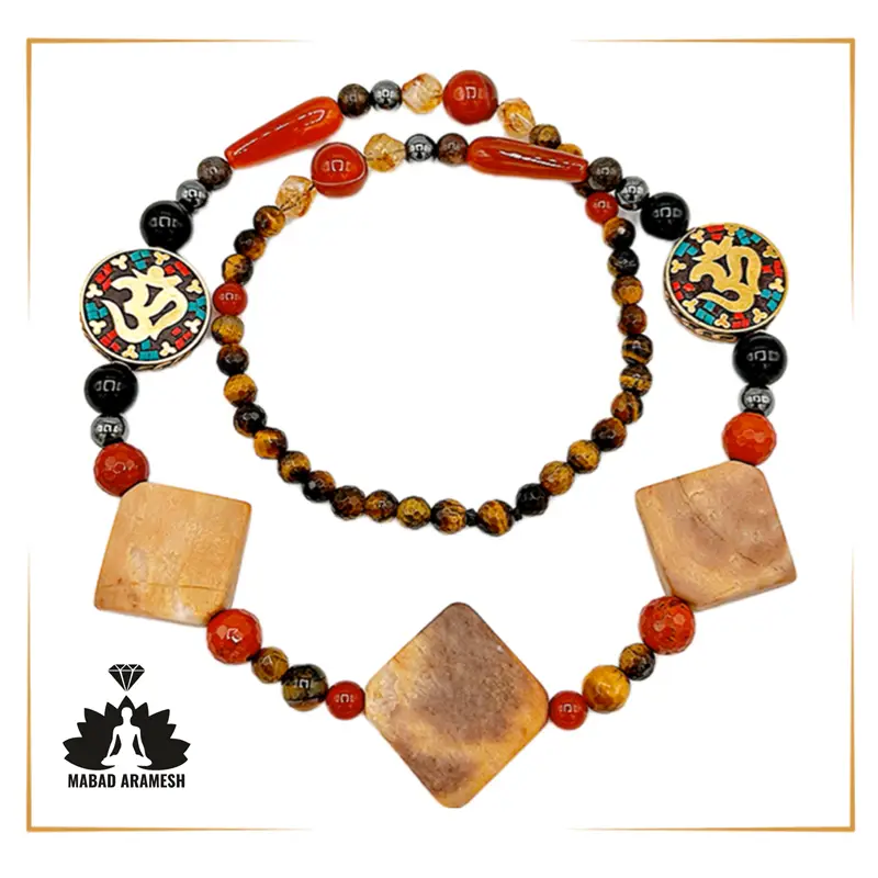 خرید گردنبندی قدرتمند از ترکیب سنگهای انرژیک