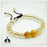 دستبند مردانه تمام سیترین